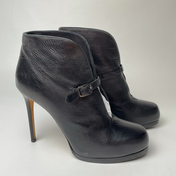 Theory | Shoes | Theory Womens Leather Shearlinglined  Theory Heeled Bootie - sz 39